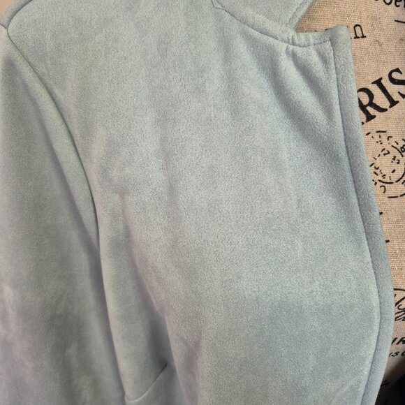 Faux Suede Car Coat - Picture 2 of 10